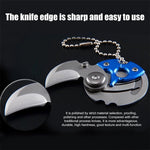 Portable Mini Folding Blade Knife Pocket Small Outdoor Military Survival Knifes Keychain Multitool Self Defense - Trustpick
