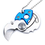 Portable Mini Folding Blade Knife Pocket Small Outdoor Military Survival Knifes Keychain Multitool Self Defense - Trustpick