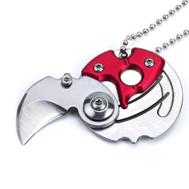 Portable Mini Folding Blade Knife Pocket Small Outdoor Military Survival Knifes Keychain Multitool Self Defense - Trustpick