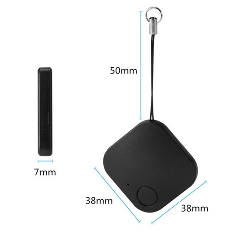 Portable Mini Square Anti Lost Device Smart Bluetooth Remote Anti Theft Keychain Alarm - Trustpick