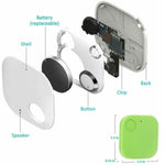 Portable Mini Square Anti Lost Device Smart Bluetooth Remote Anti Theft Keychain Alarm - Trustpick