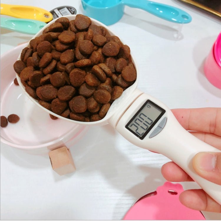 Portable Pet Food Electronic Weighing Measuring Spoon Cat Dog Food Measuring Spoon - Trustpick