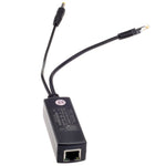 Power Over Ethernet Splitter 48V Input and 12V Output 48V PoE Splitter Adapter, Let 12V DC IP Camera Become POE Camera - Trustpick