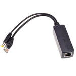 Power Over Ethernet Splitter 48V Input and 12V Output 48V PoE Splitter Adapter, Let 12V DC IP Camera Become POE Camera - Trustpick