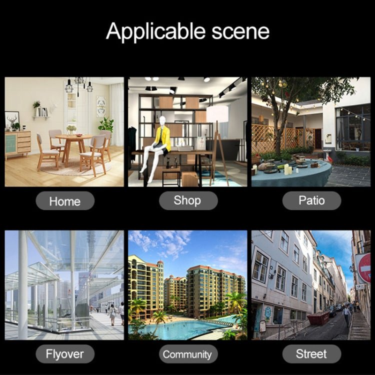 PTZ Control 355 Degree Rotation Infrared WiFi Smart Dome Camera, Two - Way Voice Intercom Monitor - Trustpick