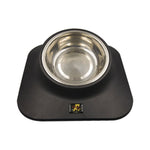 Pugga Pet Stainless Steel Anti - Slip Bowl Cat Dog Tilted Neck Feeder, Style: - Trustpick