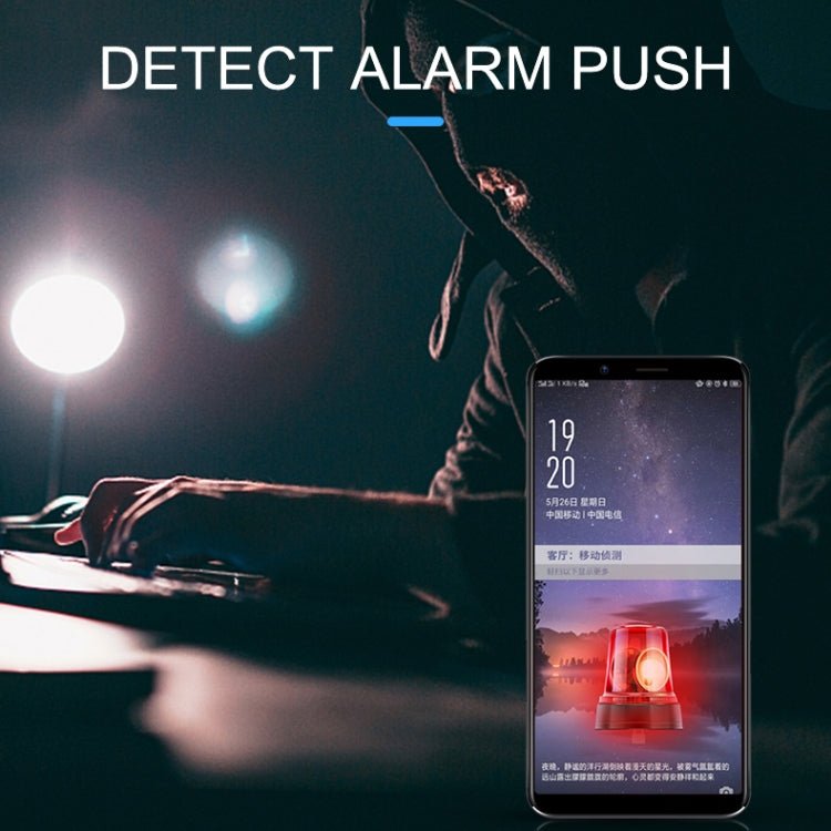 Q15 1080P HD Smart Home WiFi Camera, Support Motion Detection & Non - light Night Vision & TF Card - Trustpick