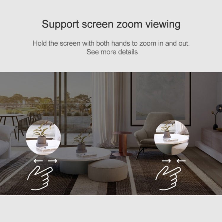 Q20 Outdoor Mobile Phone Remotely Rotate Wireless WiFi HD Camera, Support Three Modes of Night Vision & Motion Detection Video / Alarm & Recording, UK Plug - Trustpick