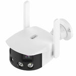 Q38 WIFI Humanoid Recognition AI Alarm 180 Degree Dual 2MP IP Camera - Trustpick