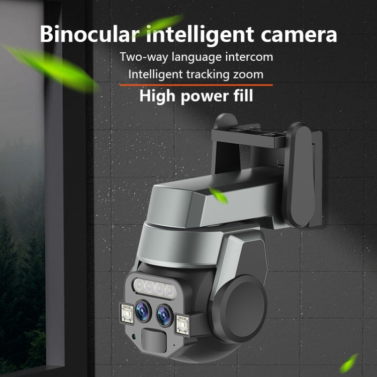Q820 6MP 10X Binocular Zoom Dual Light Source Outdoor IP67 Waterproof WiFi Camera - Trustpick