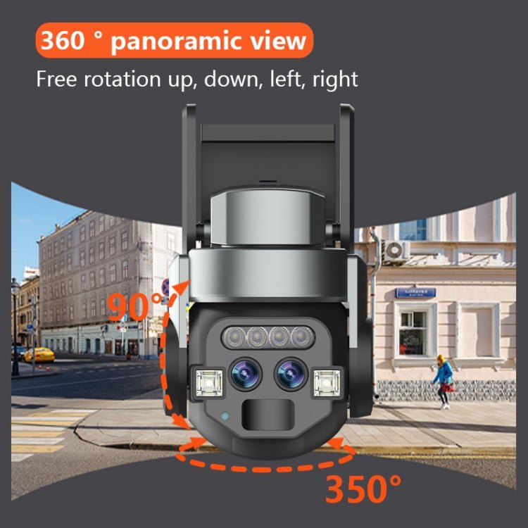 Q820 6MP 10X Binocular Zoom Dual Light Source Outdoor IP67 Waterproof WiFi Camera - Trustpick