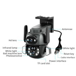 Q821 4MP Binocular Zoom Dual Light Source Outdoor IP67 Waterproof WiFi Camera - Trustpick