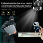 Q821 4MP Binocular Zoom Dual Light Source Outdoor IP67 Waterproof WiFi Camera - Trustpick