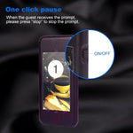 QC100 999 Channel Restaurant Wireless Paging Queuing Calling System with 20 Call Coaster Pagers, EU Plug - Trustpick