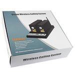 QC100 999 Channel Restaurant Wireless Paging Queuing Calling System with 20 Call Coaster Pagers, US Plug - Trustpick