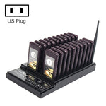 QC100 999 Channel Restaurant Wireless Paging Queuing Calling System with 20 Call Coaster Pagers, US Plug - Trustpick