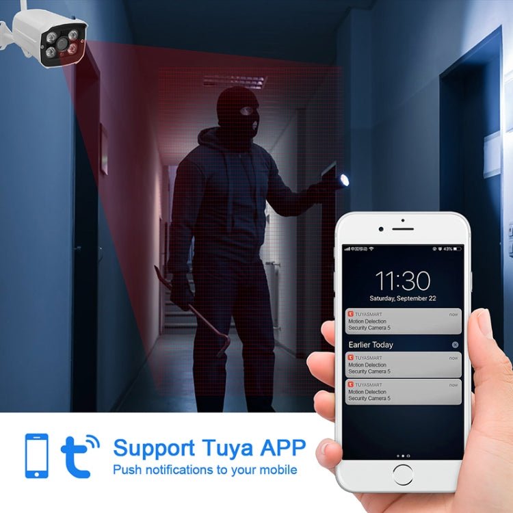 QS200 - 4 2.0MP 1080P HD Network Video Recorder Wireless Camera Set - Trustpick