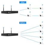 QS200 - 4 2.0MP 1080P HD Network Video Recorder Wireless Camera Set - Trustpick