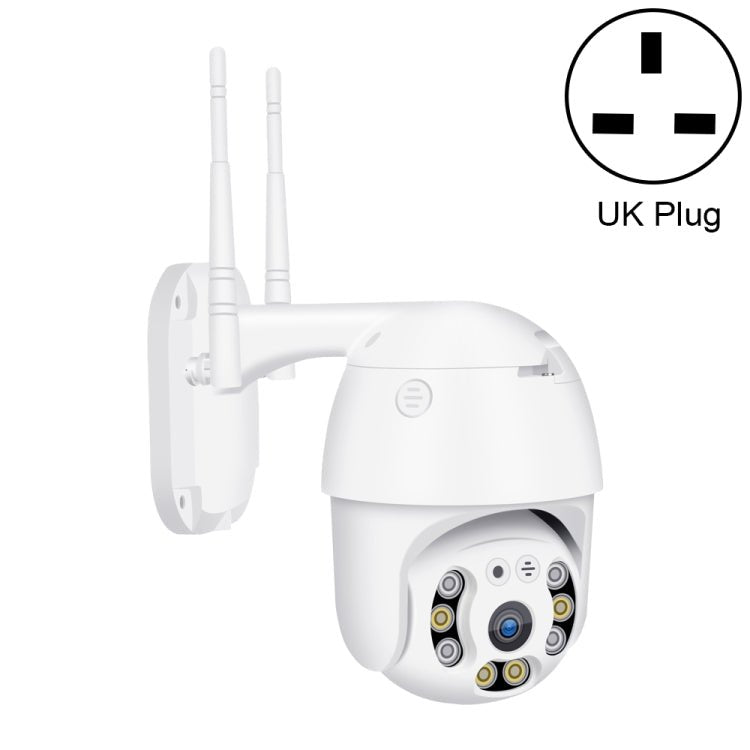 QX21 1080P HD WiFi IP Camera, Support Night Vision & Motion Detection & Two Way Audio & TF Card, AU Plug - Trustpick