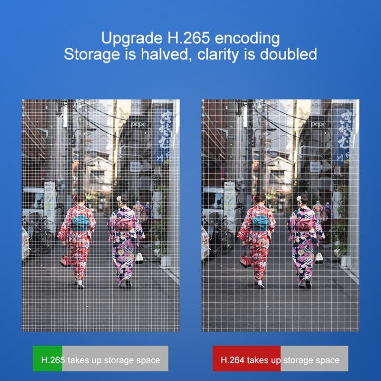 QX21 1080P HD WiFi IP Camera, Support Night Vision & Motion Detection & Two Way Audio & TF Card, AU Plug - Trustpick