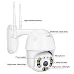 QX21 1080P HD WiFi IP Camera, Support Night Vision & Motion Detection & Two Way Audio & TF Card, AU Plug - Trustpick