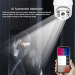 QX21 1080P HD WiFi IP Camera, Support Night Vision & Motion Detection & Two Way Audio & TF Card, AU Plug - Trustpick