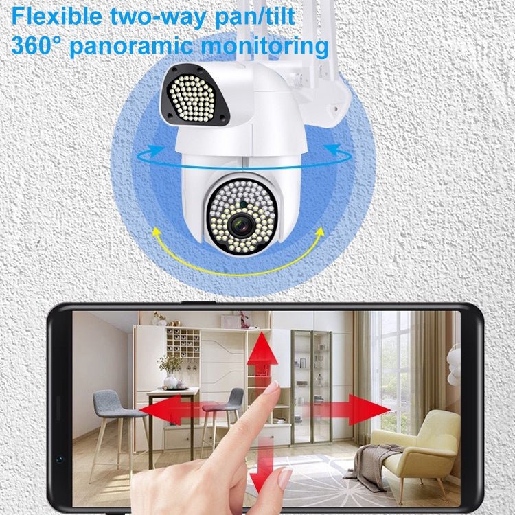 QX37 1080P WiFi High - definition Surveillance Camera Outdoor Dome Camera, Support Night Vision & Two - way Voice & Motion Detection - Trustpick