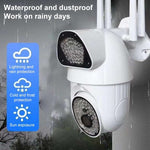 QX37 1080P WiFi High - definition Surveillance Camera Outdoor Dome Camera, Support Night Vision & Two - way Voice & Motion Detection - Trustpick