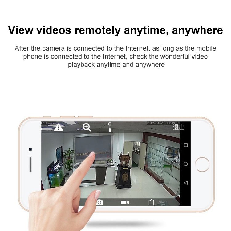 QX37 1080P WiFi High - definition Surveillance Camera Outdoor Dome Camera, Support Night Vision & Two - way Voice & Motion Detection - Trustpick