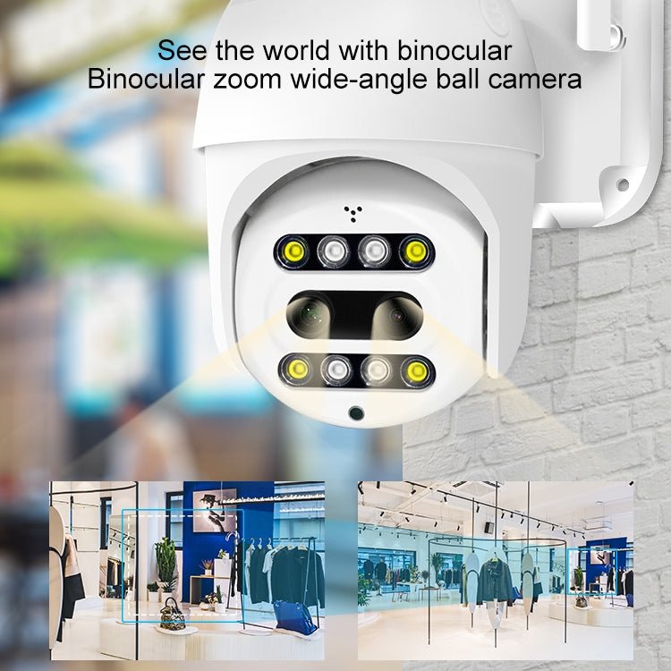 QX48 Pixels 1080P HD Wireless IP Camera, Support Motion Detection & Infrared Night Vision & TF Card - Trustpick