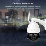 QX5 2.0 Million Pixels 1080P HD 20X Zoom Wireless WiFi Dome Smart Camera, Support Infrared Night Vision / Motion Detection / Voice Intercom / TF Card, AU Plug - Trustpick