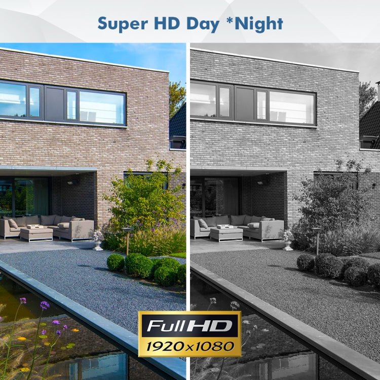 QX59 1920 x 1080P HD 2MP Wireless WiFi Smart Surveillance Camera - Trustpick