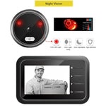 R11 2.4 inch TFT LCD Display Night Vision Photo Video Electronic Cat Eye Doorbell - Trustpick