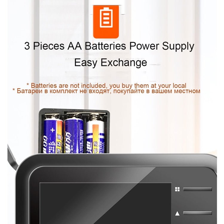 R11 2.4 inch TFT LCD Display Night Vision Photo Video Electronic Cat Eye Doorbell - Trustpick