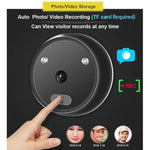 R11 2.4 inch TFT LCD Display Night Vision Photo Video Electronic Cat Eye Doorbell - Trustpick