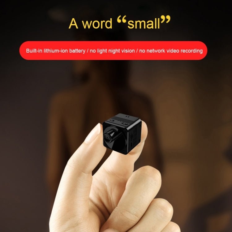 R89 Full HD 1080P WiFi Mini DV Recorder Camera, Support Monitor Detection & Night Vision & Loop Recording & TF Card - Trustpick