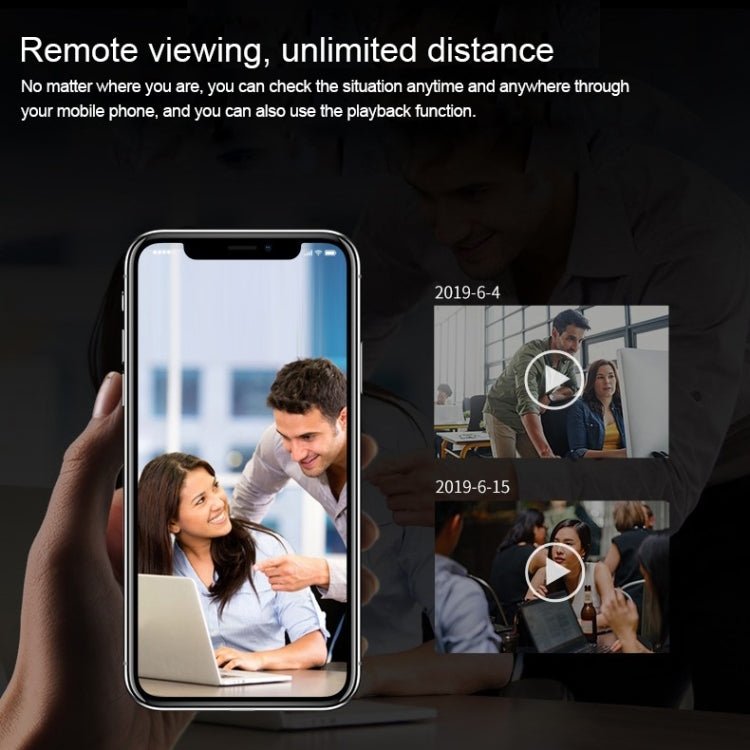 R89 Full HD 1080P WiFi Mini DV Recorder Camera, Support Monitor Detection & Night Vision & Loop Recording & TF Card - Trustpick