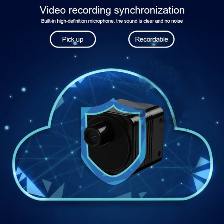 R89 Full HD 1080P WiFi Mini DV Recorder Camera, Support Monitor Detection & Night Vision & Loop Recording & TF Card - Trustpick