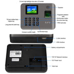 Realand AL321D Fingerprint Time Attendance with 2.4 inch Color Screen & ID Card Function & Battery - Trustpick