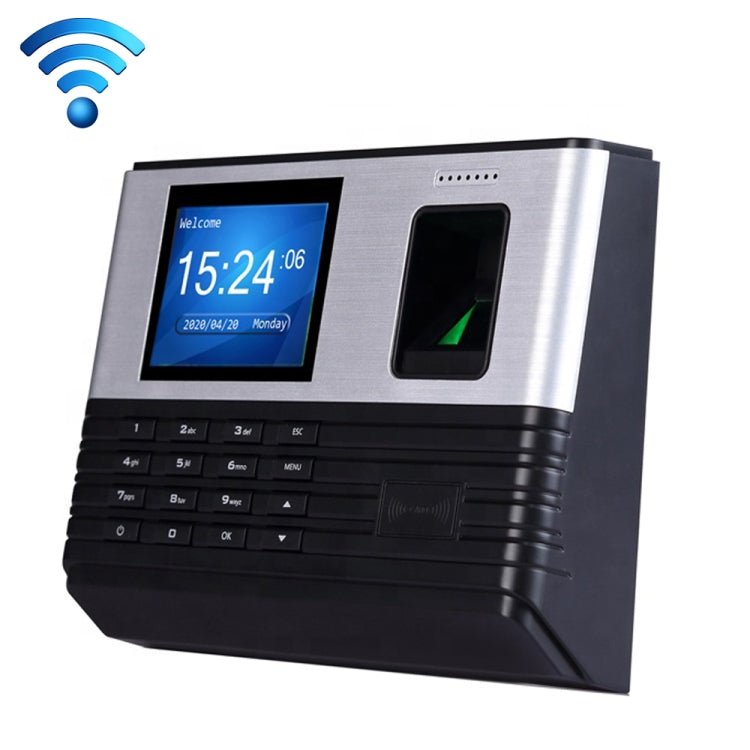 Realand AL355 Fingerprint Time Attendance with 2.8 inch Color Screen & ID Card Function & WiFi - Trustpick
