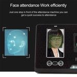 Realand G505 4.3 inch Color TFT Touch Screen Face Fingerprint WiFi Remote Time Attendance Machine - Trustpick