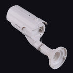 Realistic Looking Dummy Security CCTV Camera with Flashing Red LED - Trustpick