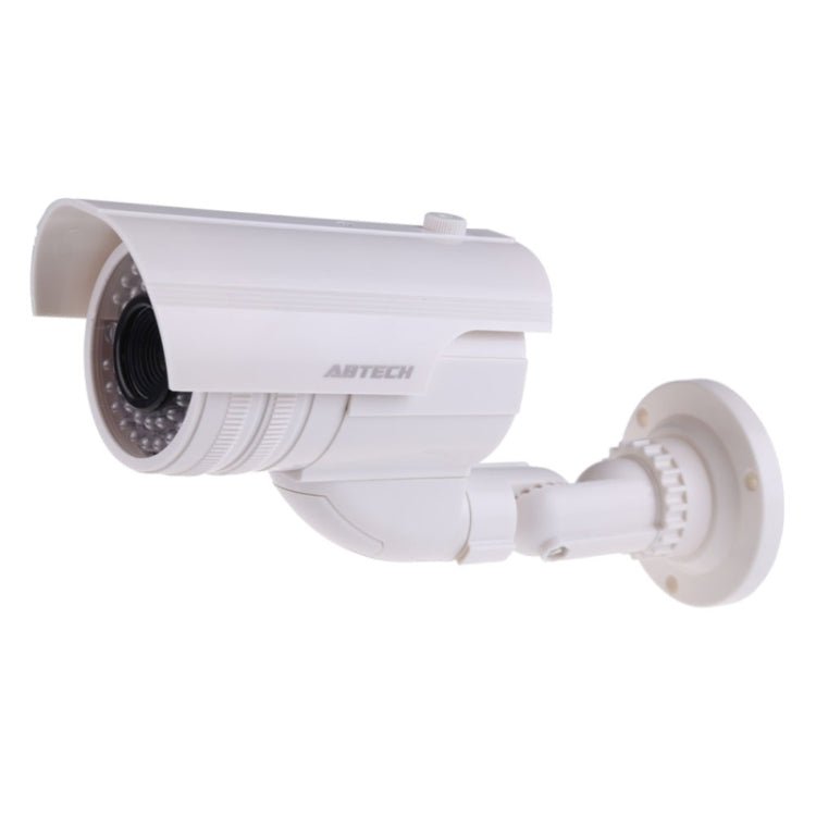 Realistic Looking Dummy Security CCTV Camera with Flashing Red LED - Trustpick
