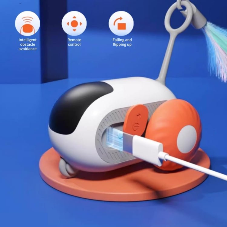 Remote Control Intelligent Dual Mode Electric Gravity Running Car Cat Toys - Trustpick