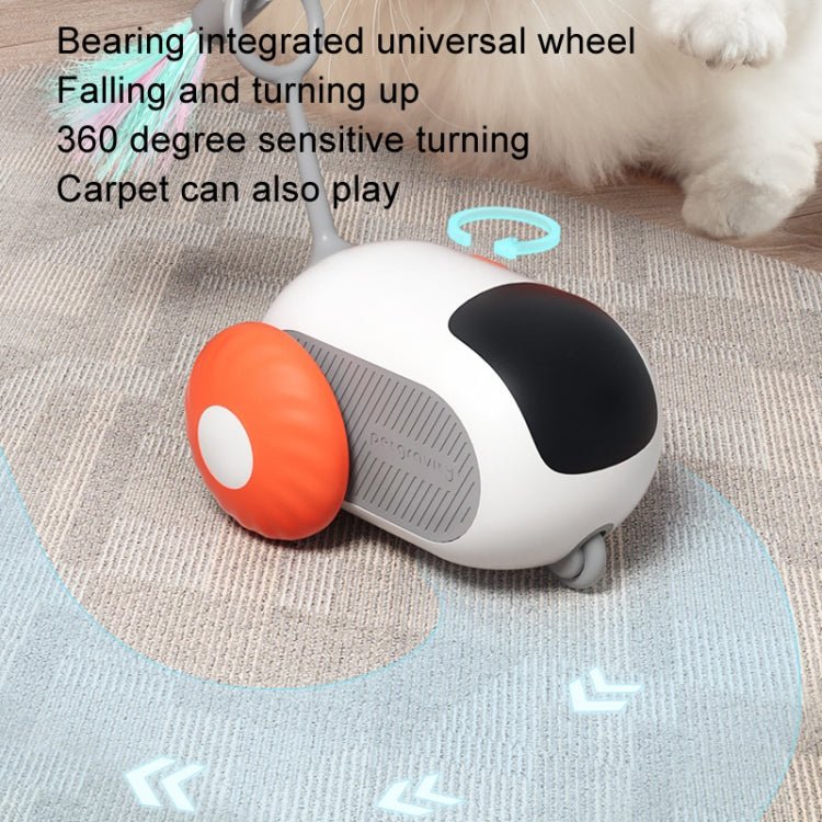 Remote Control Intelligent Dual Mode Electric Gravity Running Car Cat Toys - Trustpick