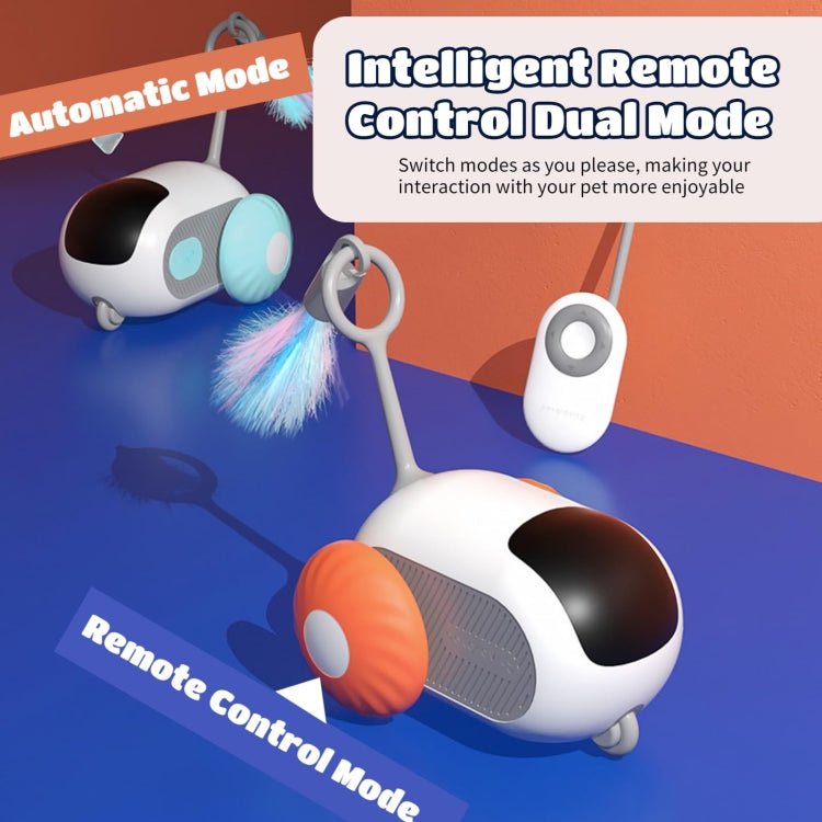 Remote Control Intelligent Dual Mode Electric Gravity Running Car Cat Toys - Trustpick
