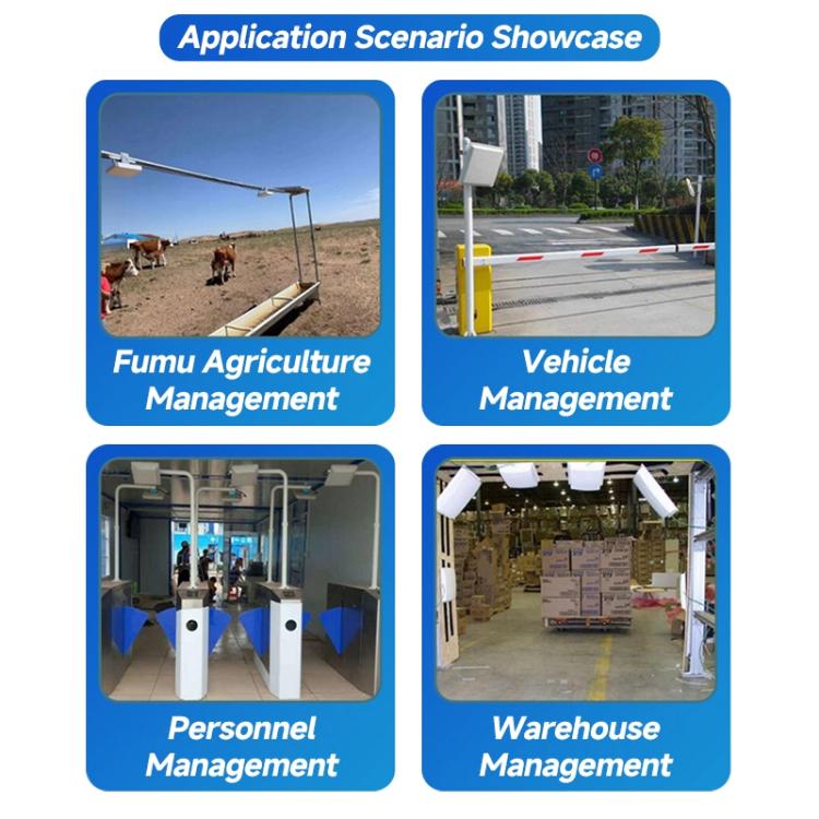 RFID 4 - Channel UHF Long - Range Reader, Industrial Access Control & Warehouse Management RFID Reader / Writer - Trustpick