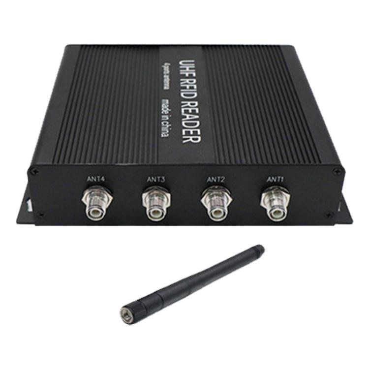 RFID 4 - Channel UHF Long - Range Reader with Antenna, Industrial Access Control & Warehouse Management RFID Reader / Writer - Trustpick
