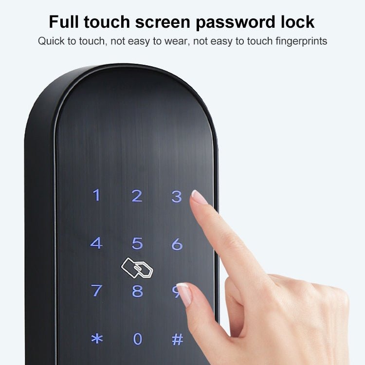 S011M Multi - functional Automatic Fingerprint Lock Hotel Apartment Intelligent Electronic Swipe Password Lock - Trustpick