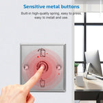 S86 Stainless Steel Exit Button 86 Metal Access Control Switch - Trustpick